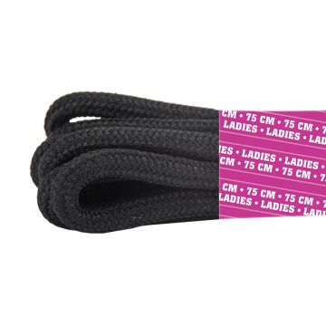 Emma Safety Footwear Veters Zwart R-PET LADIES 75 cm