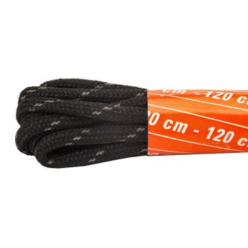 Veters Zwart/Grijs R-PET Working 120cm van Emma Safety Footwear