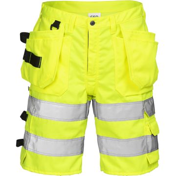 Fristads Hi-vis Korte Broek Klasse 2 2028 PLU