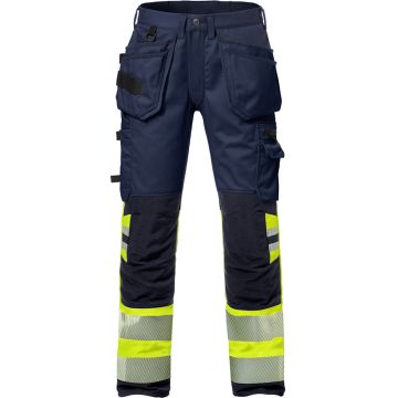 Fristads Hi-vis Werkbroek Stretch Dames Klasse 1 2709 PLU