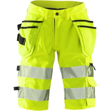 Fristads Hi-vis Korte Stretchbroek Dames Klasse 1 2529 PLU