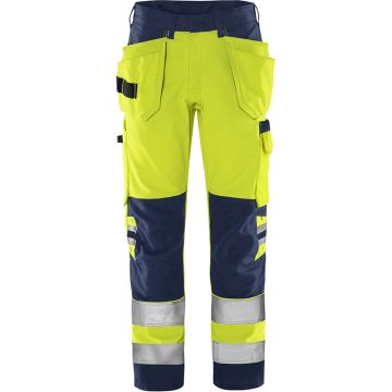 Fristads Hi-vis Green werkbroek klasse 2 2641 GPLU