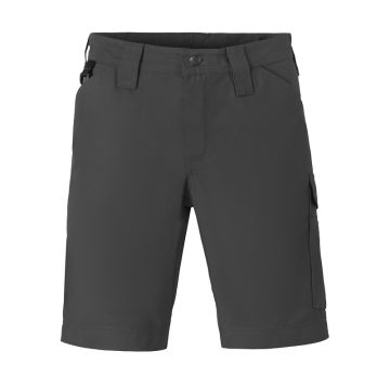 Havep Korte broek 80361 rood-charcoal voorkant - werkkleding.nl