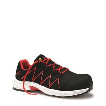 Jori Werkschoen SPEEDY black-red Low ESD S3 