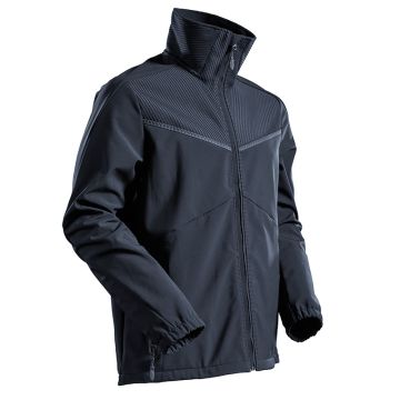 Mascot Softshell jas 22302-649 Donkermarine - voorkant